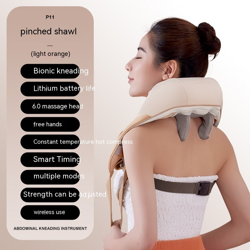 Oblique Muscle Shoulder And Neck Massager Clip Kneading Electric Oblique Muscle Shoulder And Neck Massager Clip Kneading Electric